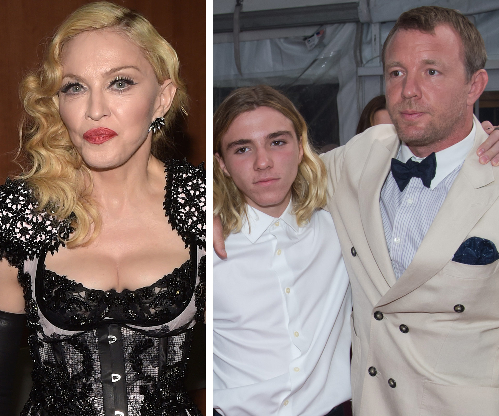 Madonna, Guy and Rocco Ritchie