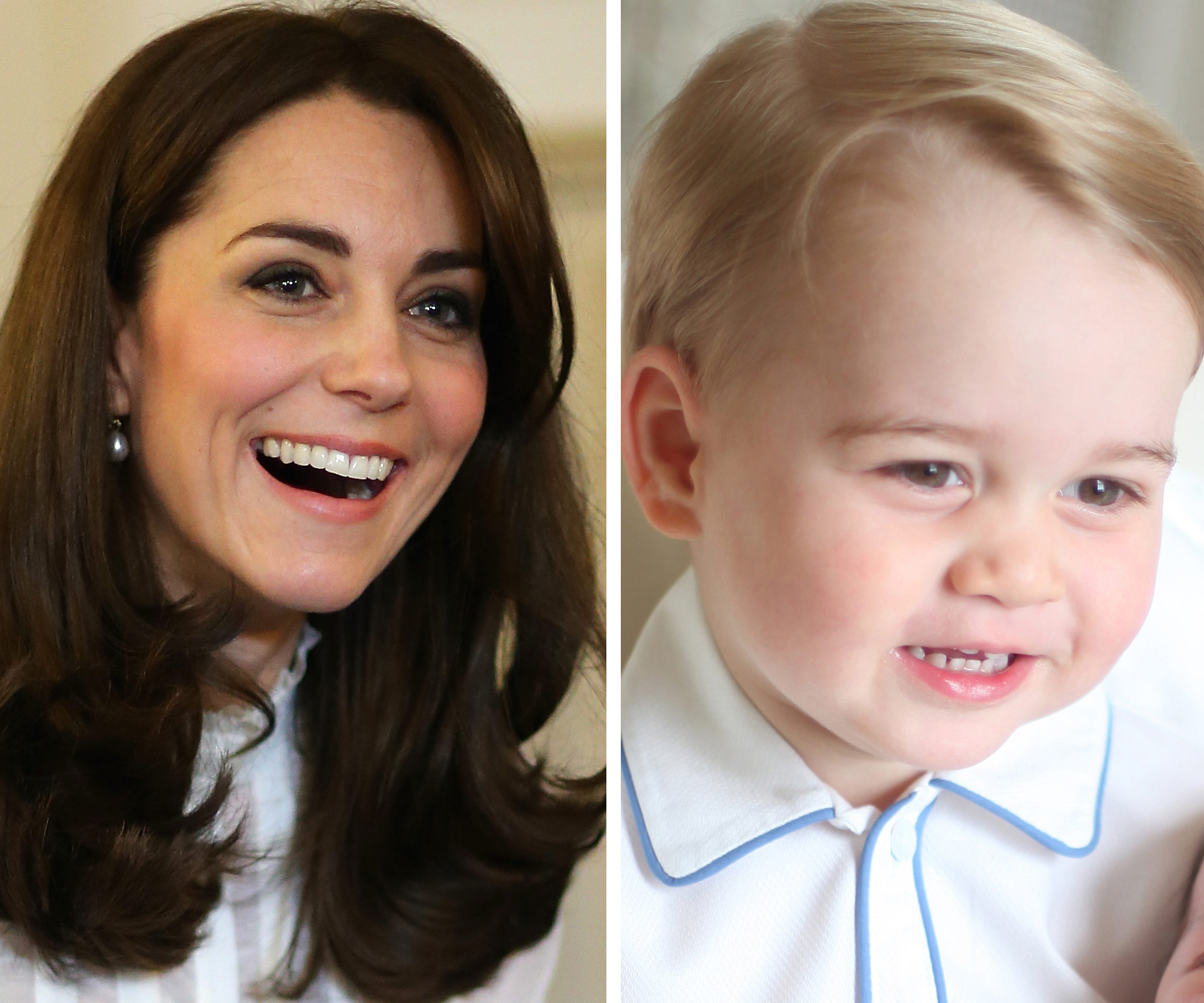 Duchess Catherine and Prince George