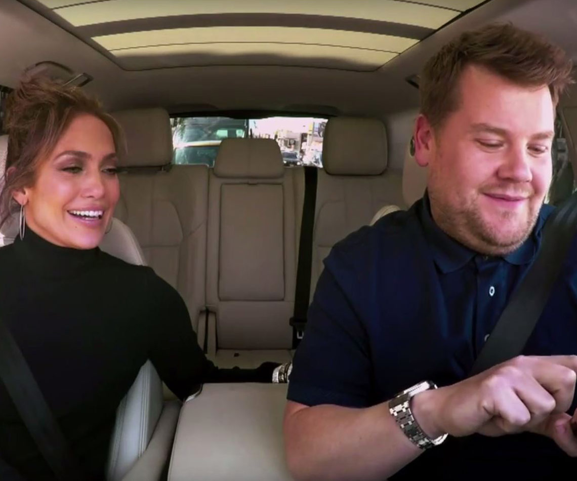 Jennifer Lopez joins James Corden on Carpool Karaoke