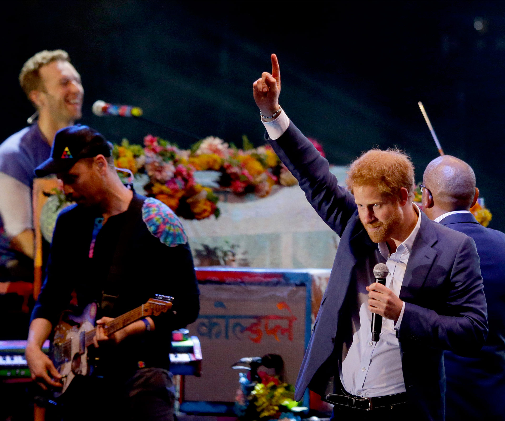 Coldplay and Prince Harry