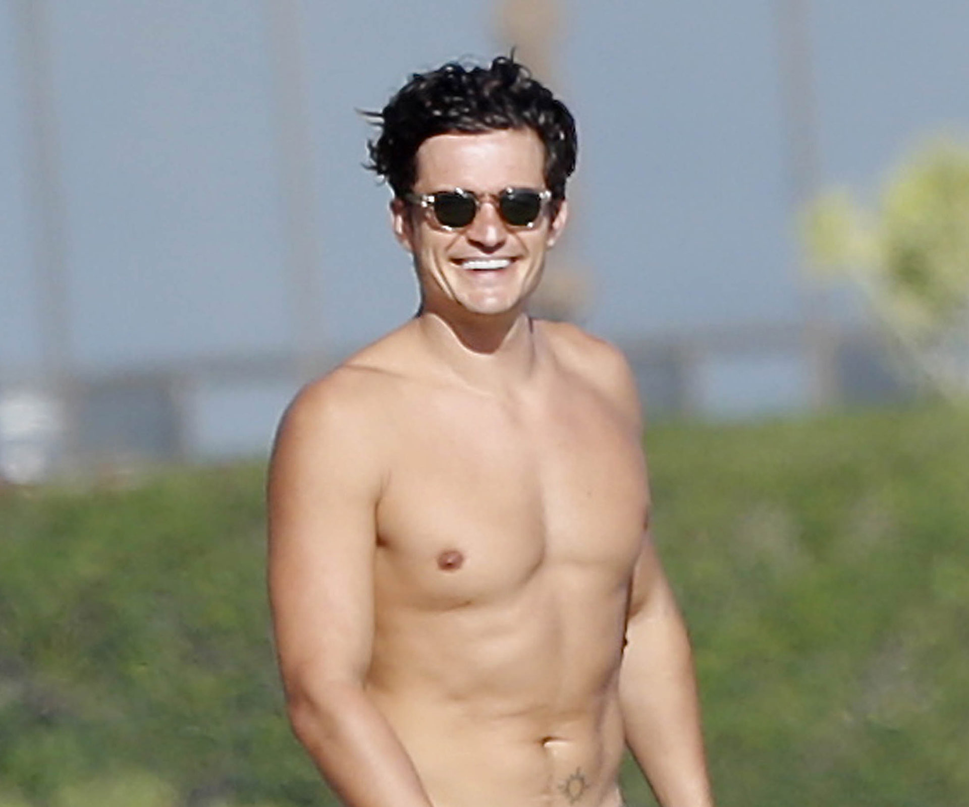 Orlando Bloom sprung nude with Katy Perry
