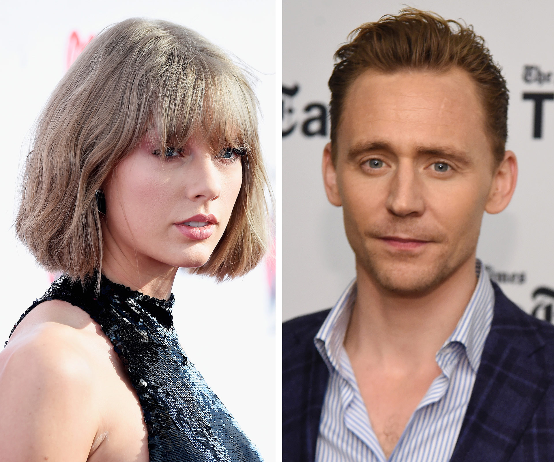 Taylor Swift and Tom Hiddleston