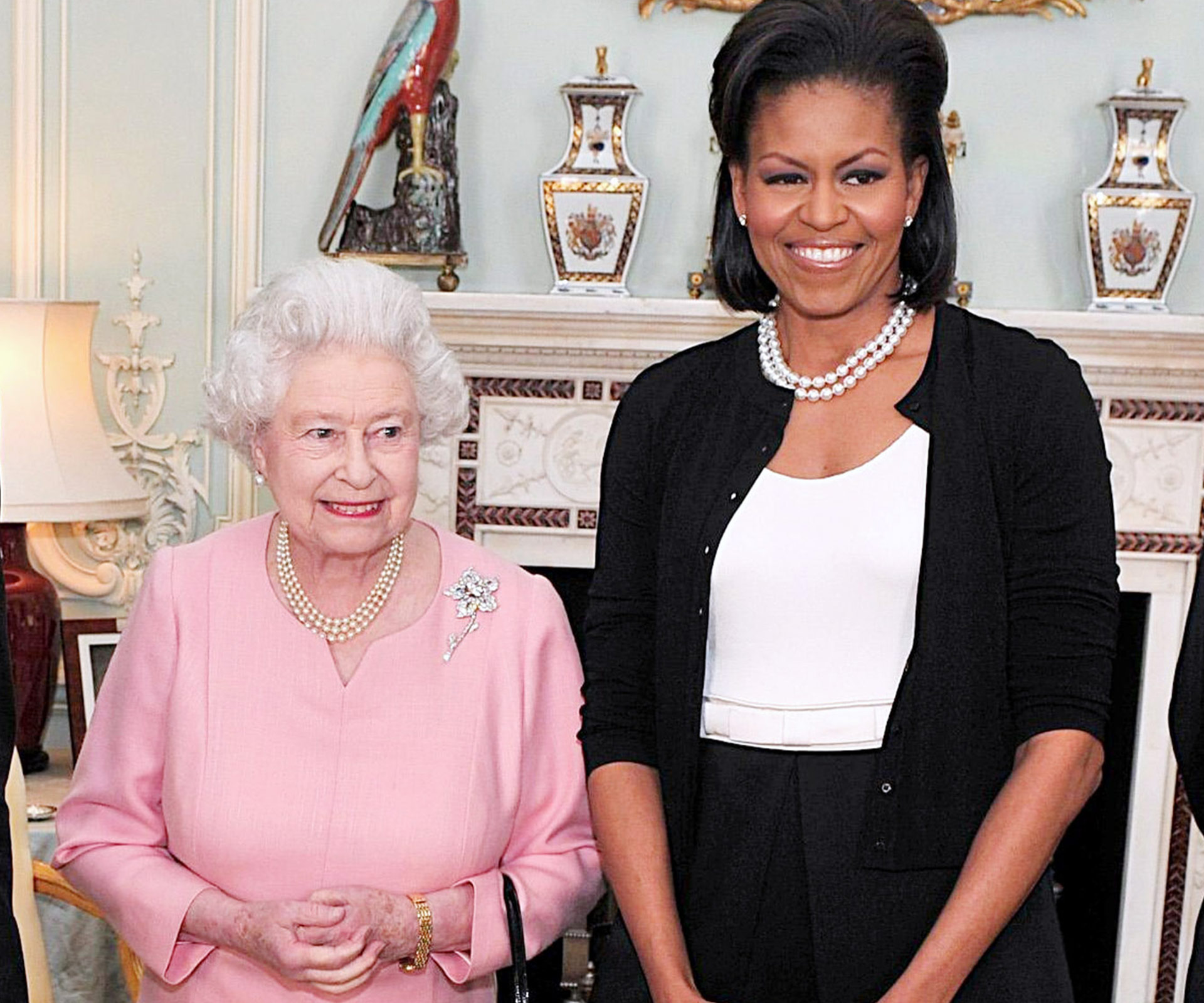 Michelle Obama had french fries at a Buckingham Palace sleepover