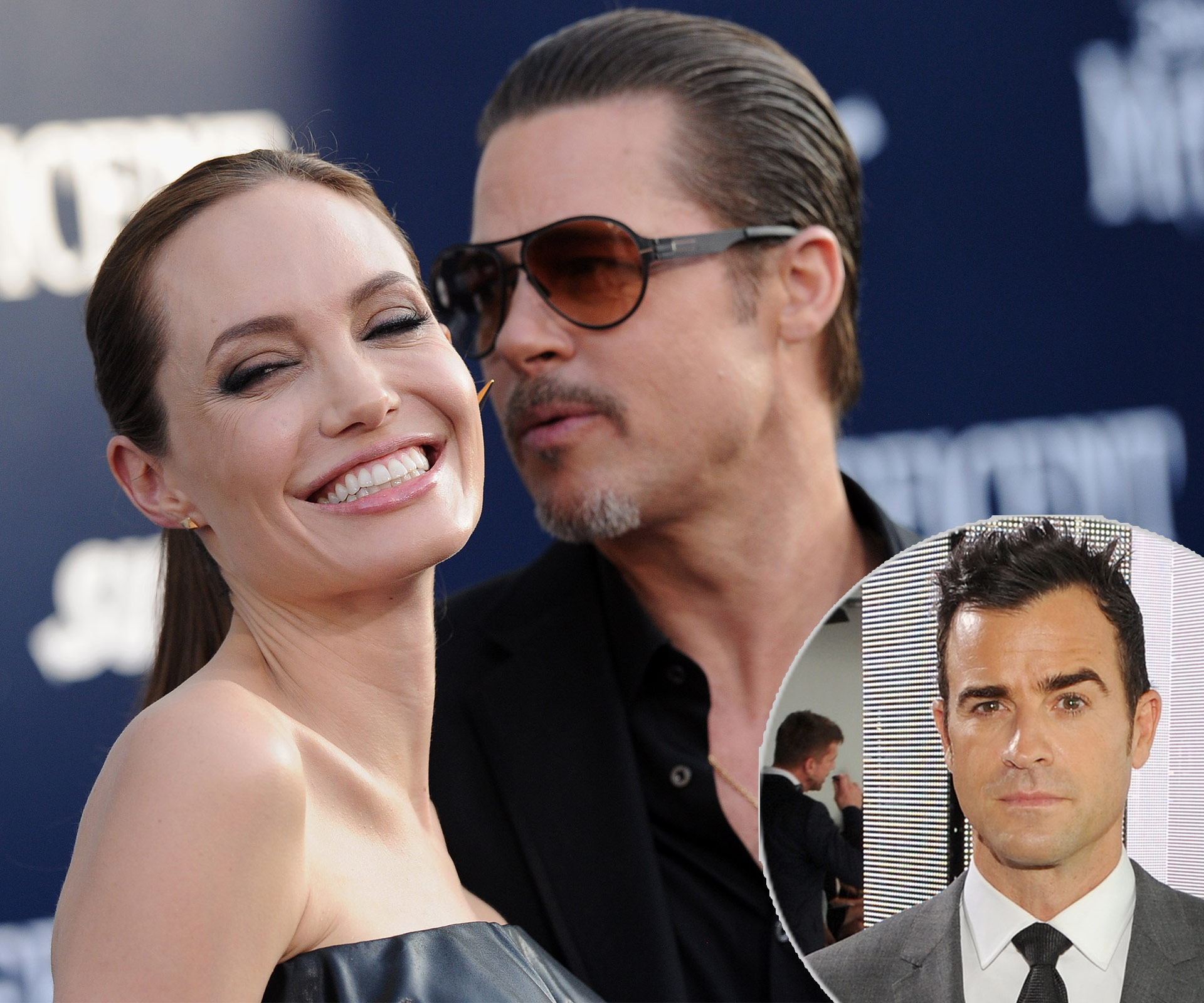 Angelina Jolie, Brad Pitt, Justin Theroux