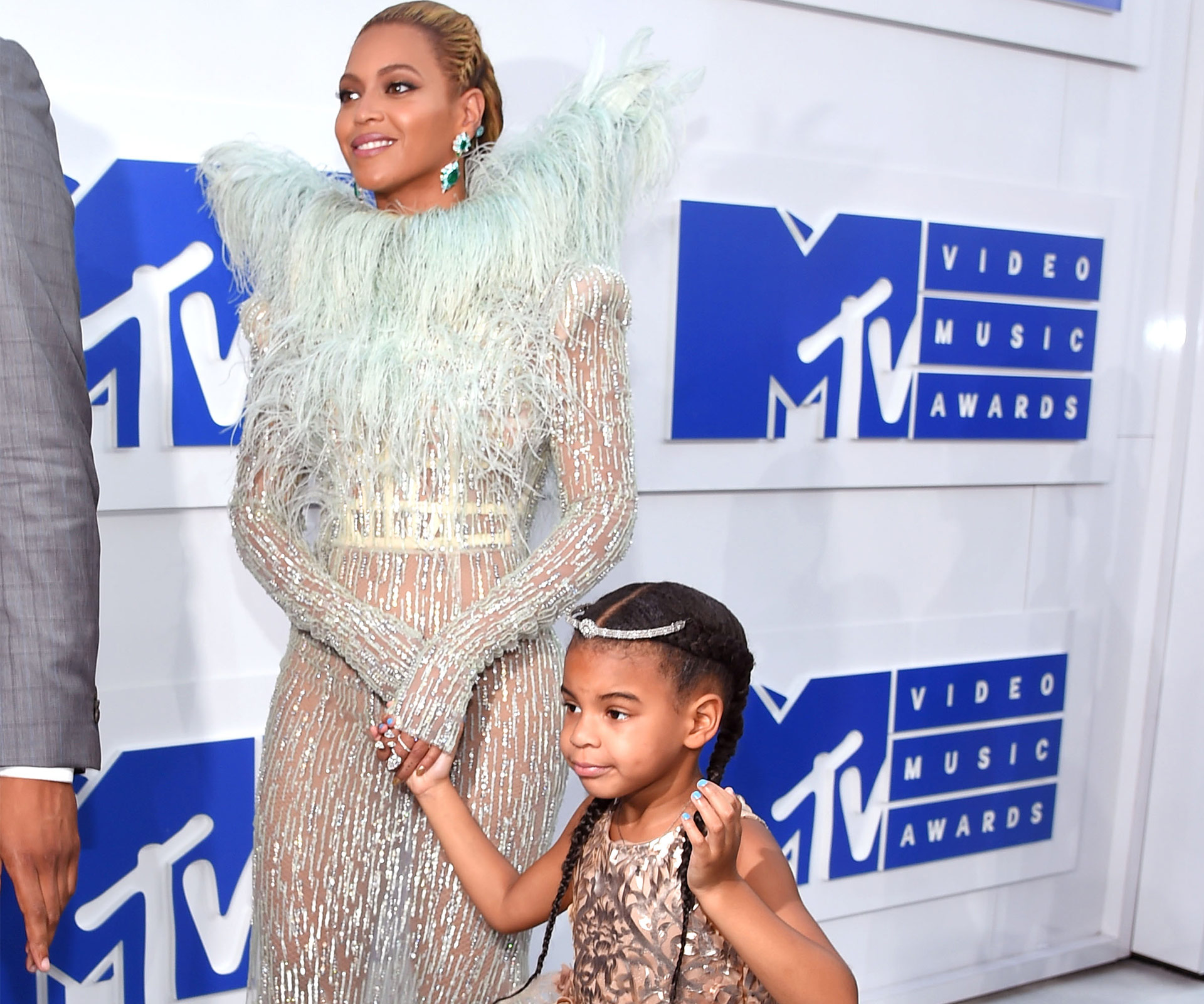 Beyonce and Blue Ivy.