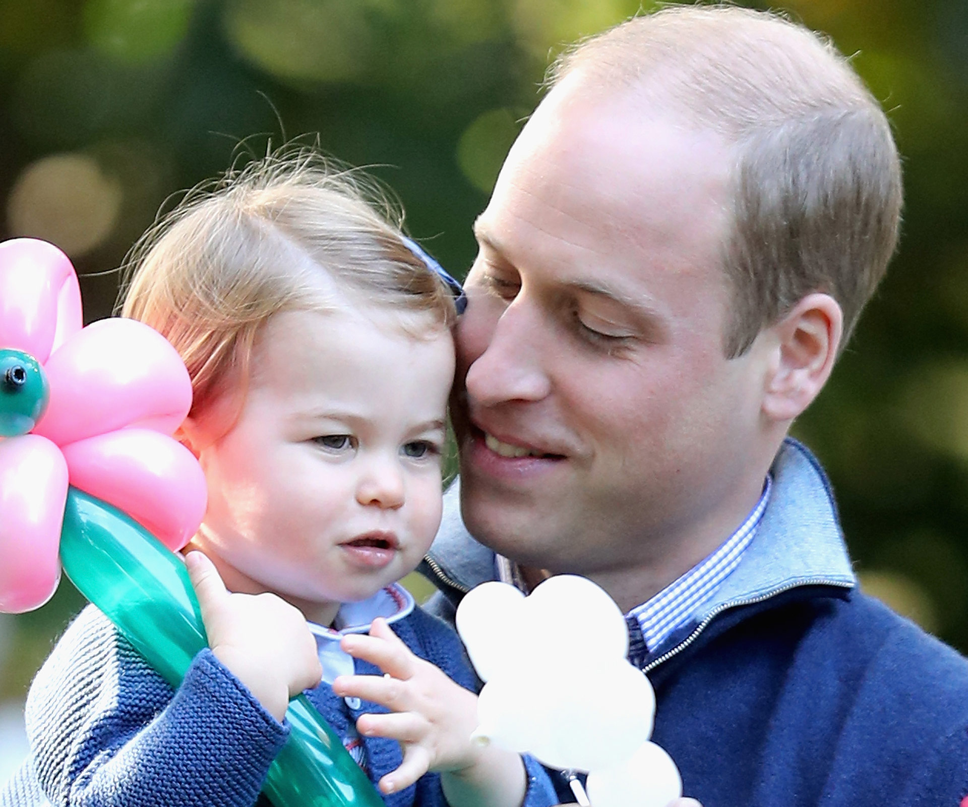 Prince William and Princess Charlotte