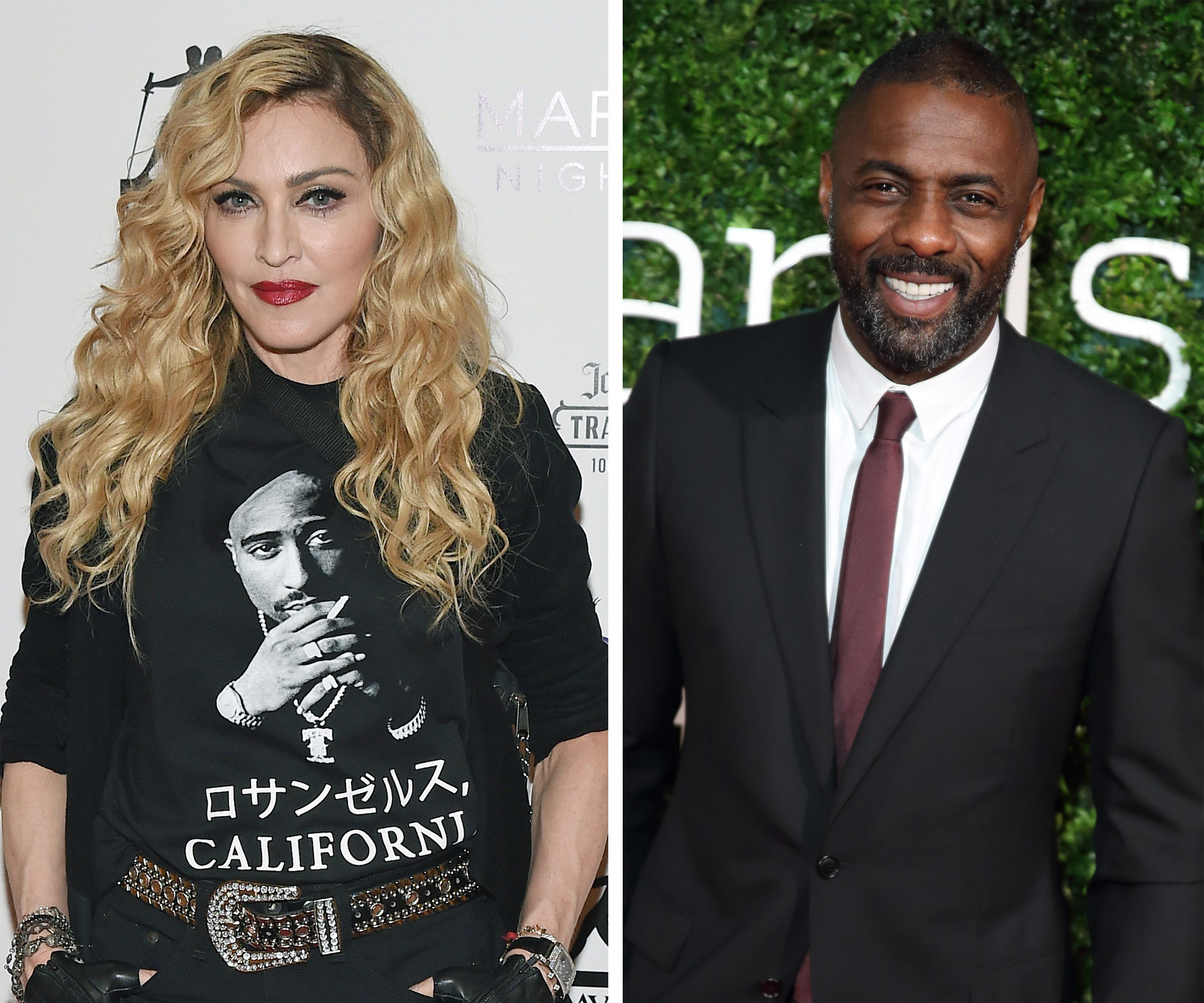 Madonna and Idris Elba