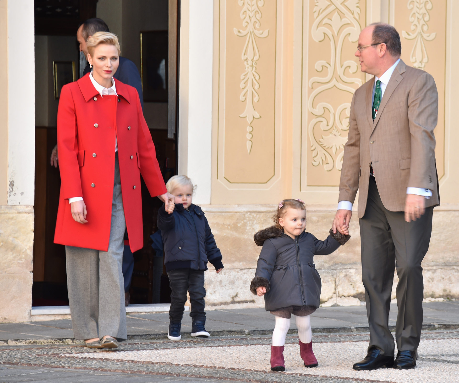 Monaco royal twins, Princess Charlene, Prince Albert
