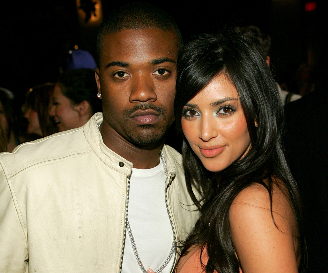Ray J and Kim Kardashian-West.