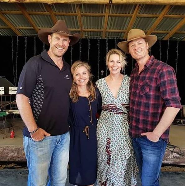 The original four McLeod's Daughters cast have reunited and it's glorious