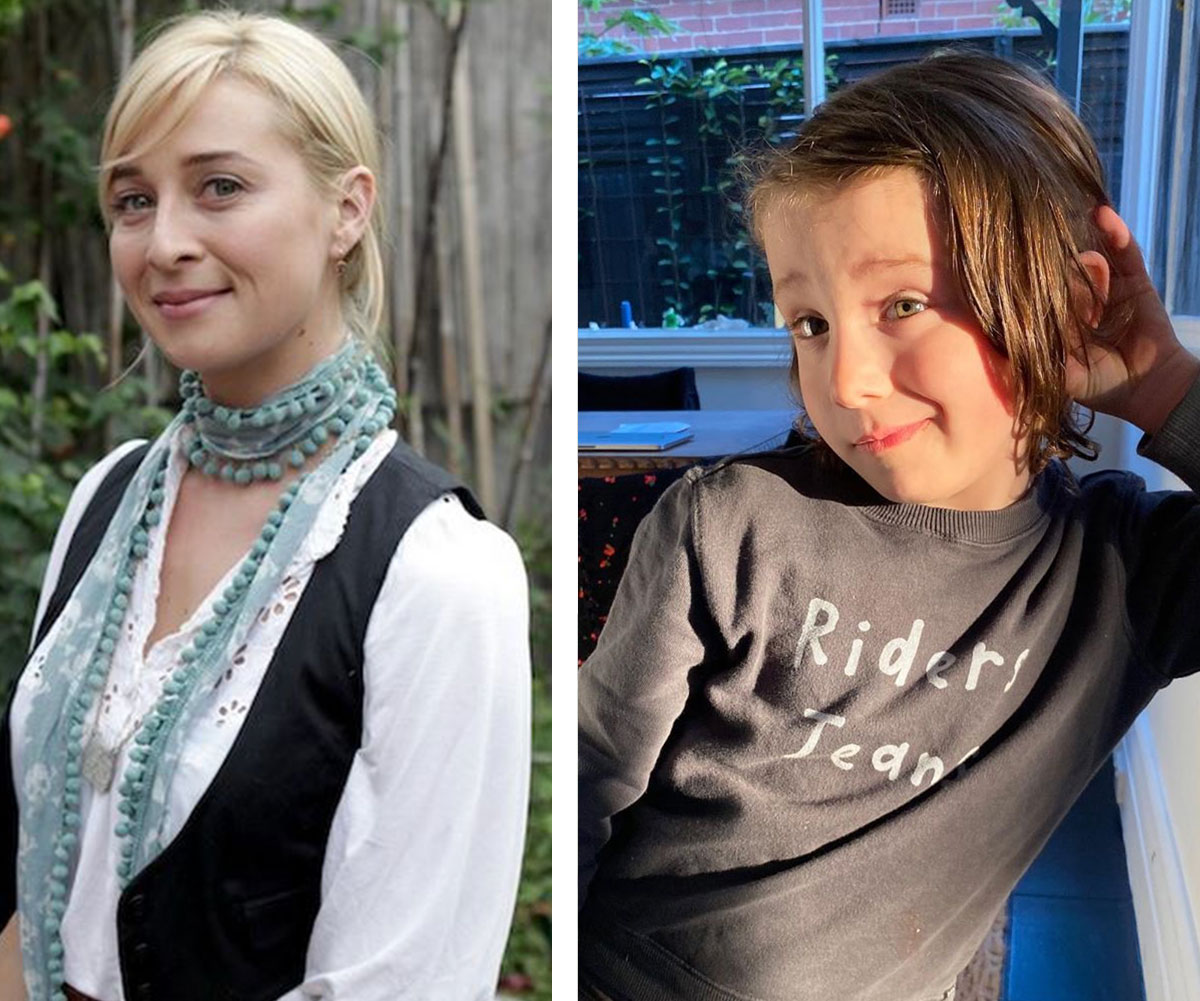 Asher Keddie shares rare new photos of mini-me son