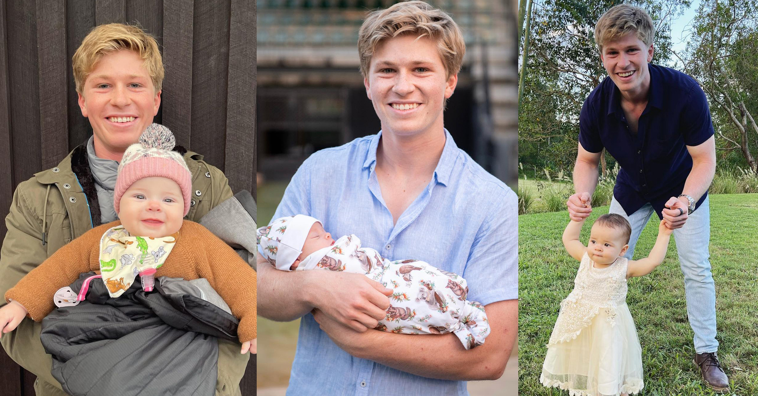 Robert Irwin and his niece Grace Warrior's best photos together
