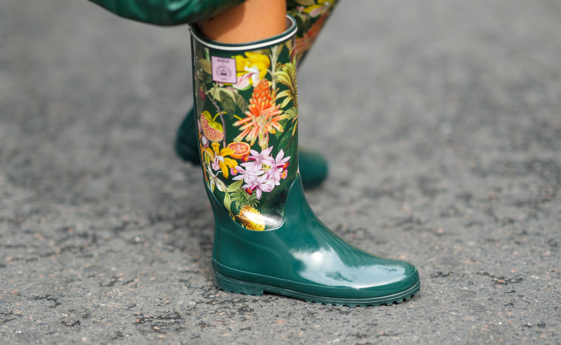 Get down and dirty in style with these chic gumboots