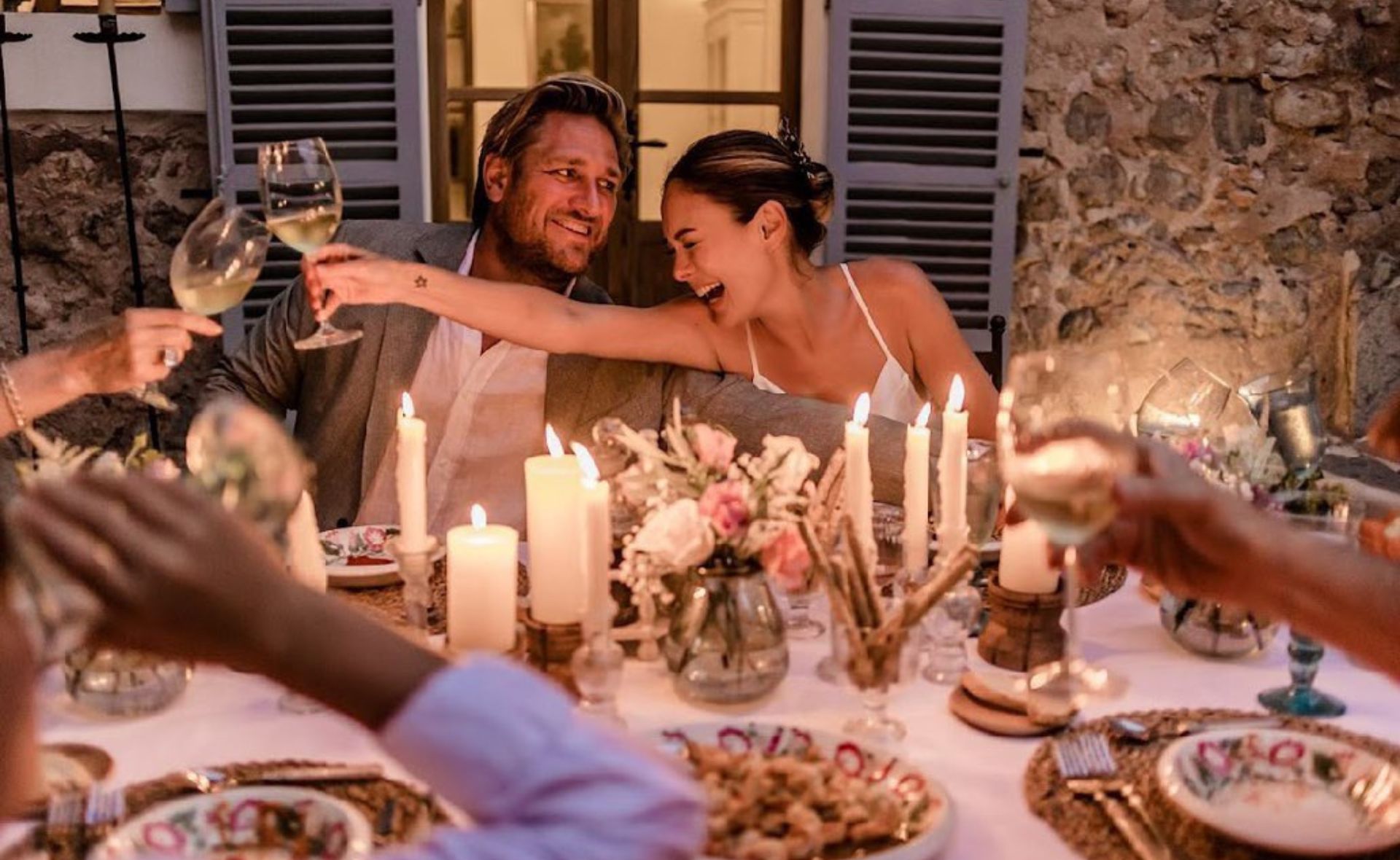 Curtis Stone and Lindsay Price celebrate 10 years of marriage in Majorca
