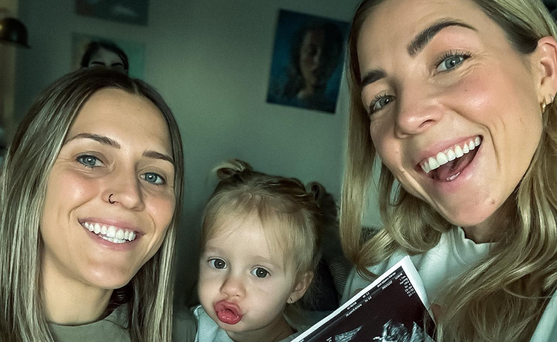 Matildas star Katrina Gorry reveals the gender of her second baby with Clara Markstedt