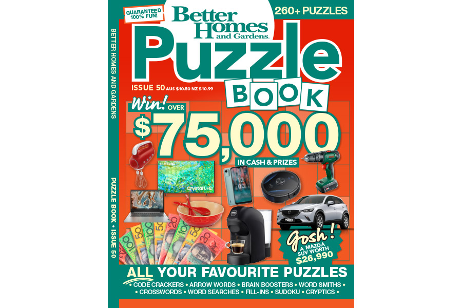 Better Homes and Gardens Puzzle Book Issue 50