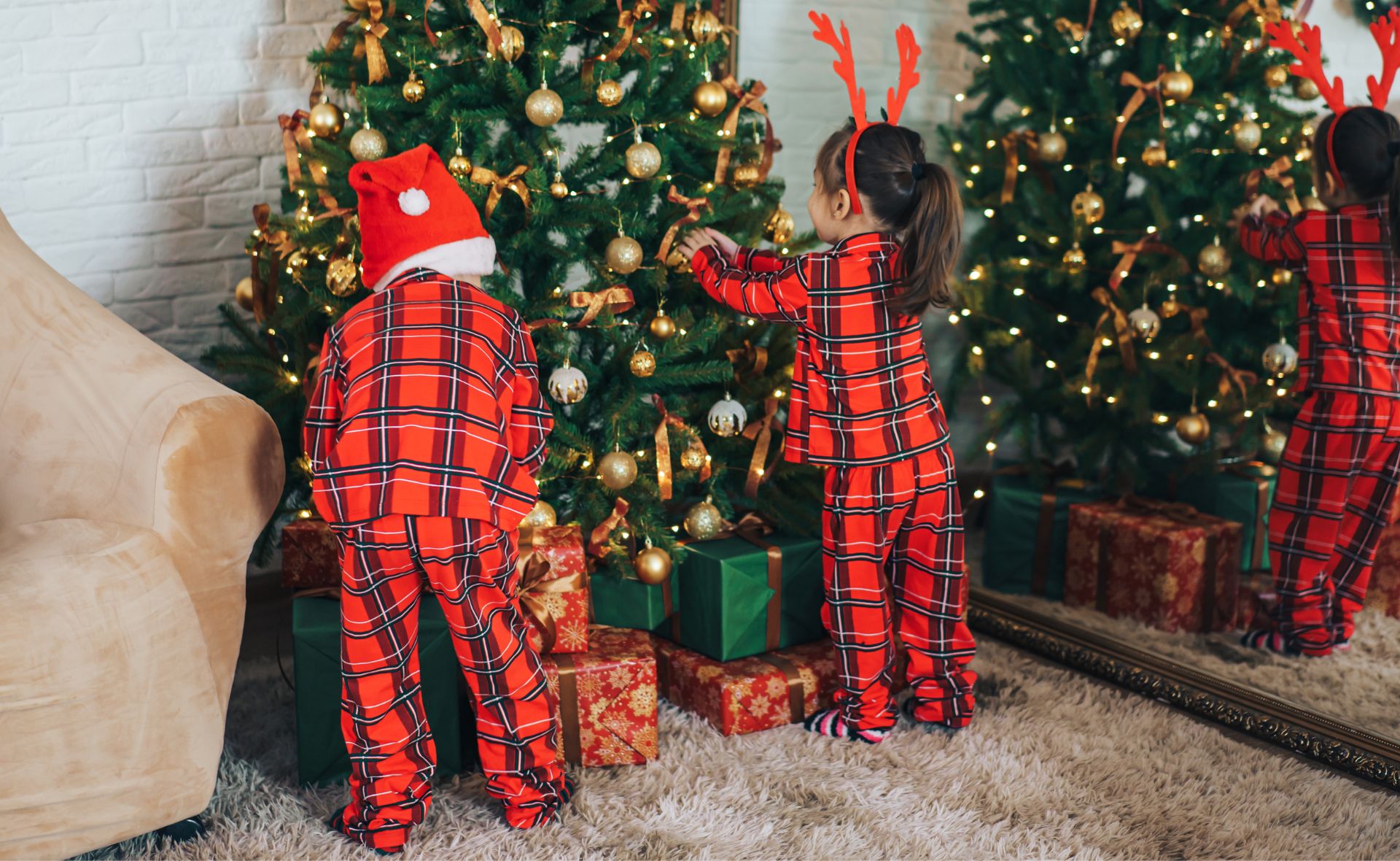 Bring the festive cheer with these matching Christmas PJs for the whole family