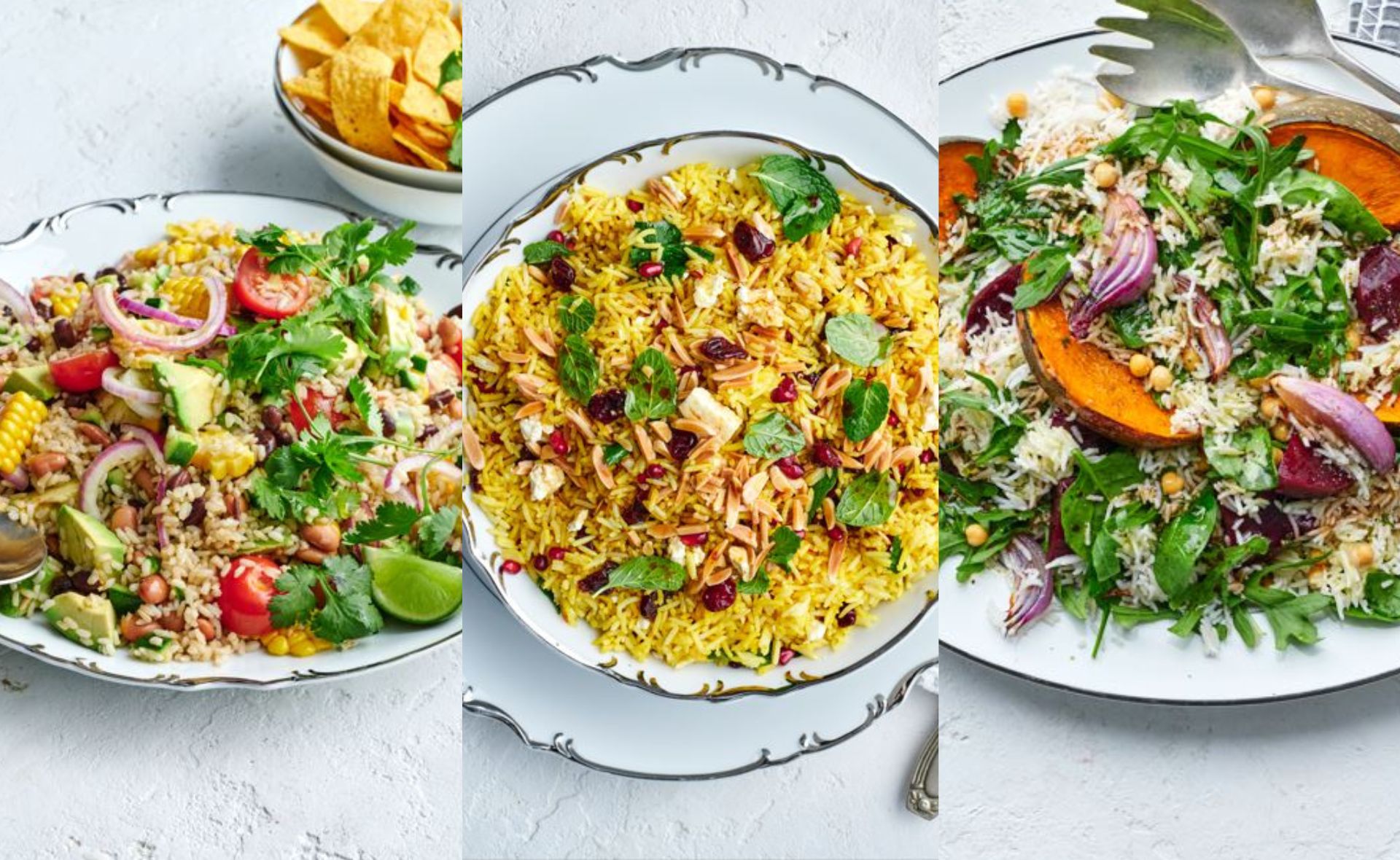 The most festive rice salad recipes for Christmas