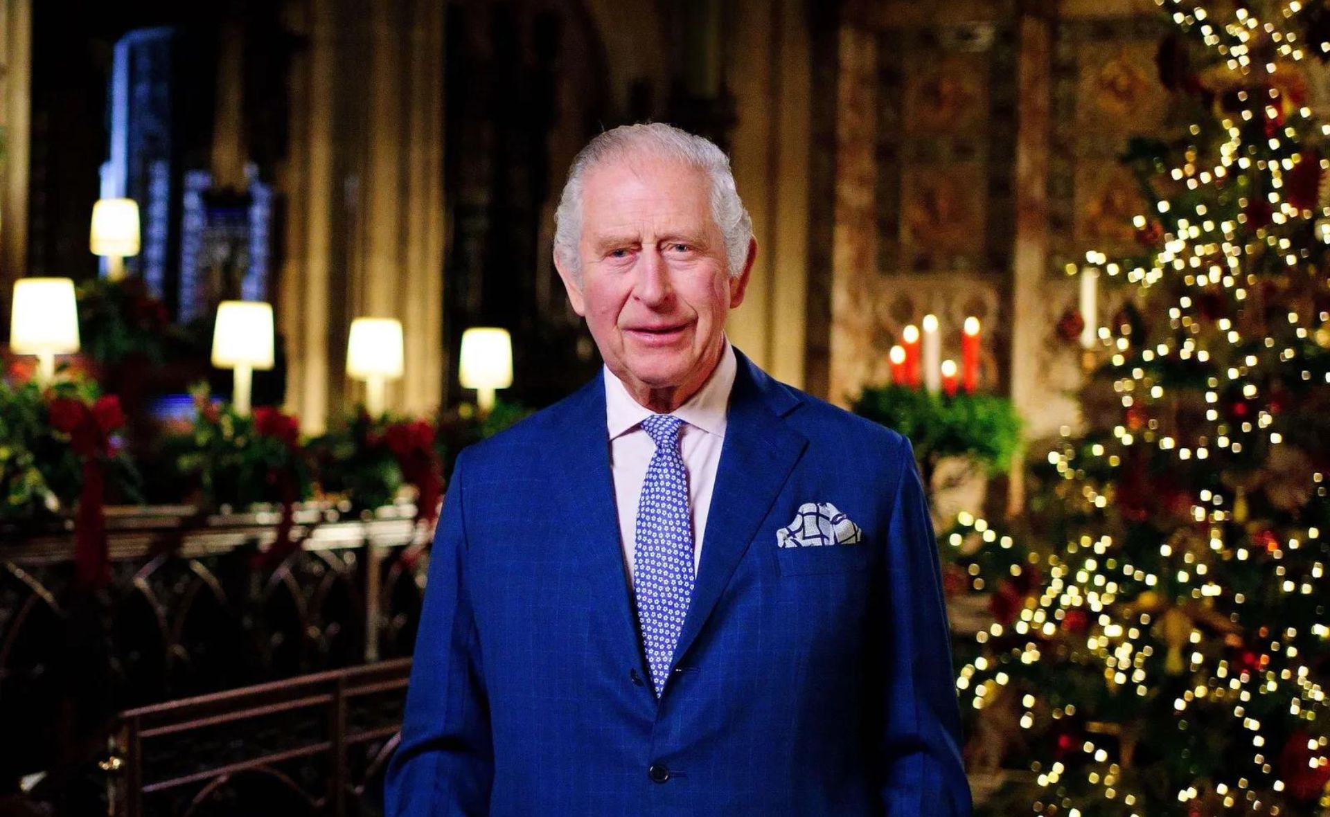 King Charles at Christmas