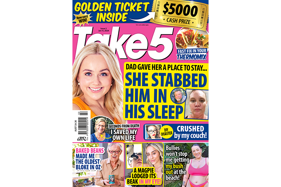 Take 5 Issue 2 Online Entry Coupon