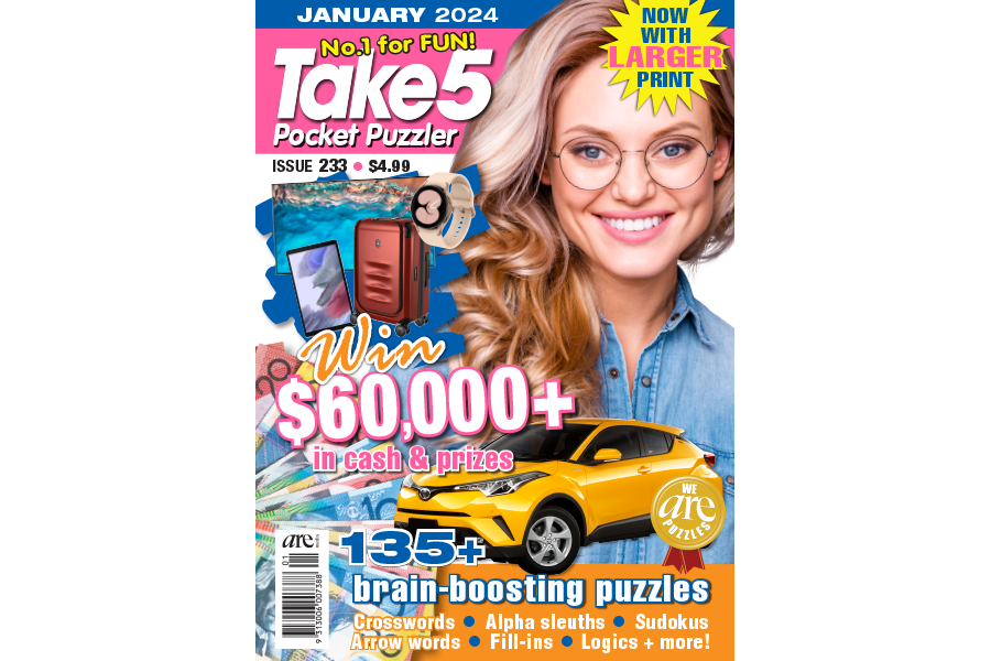 Take 5 Pocket Puzzler Issue 233