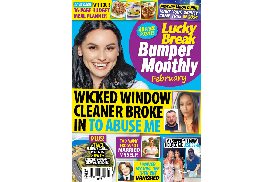 Lucky Break Bumper Monthly February Issue Online Entry