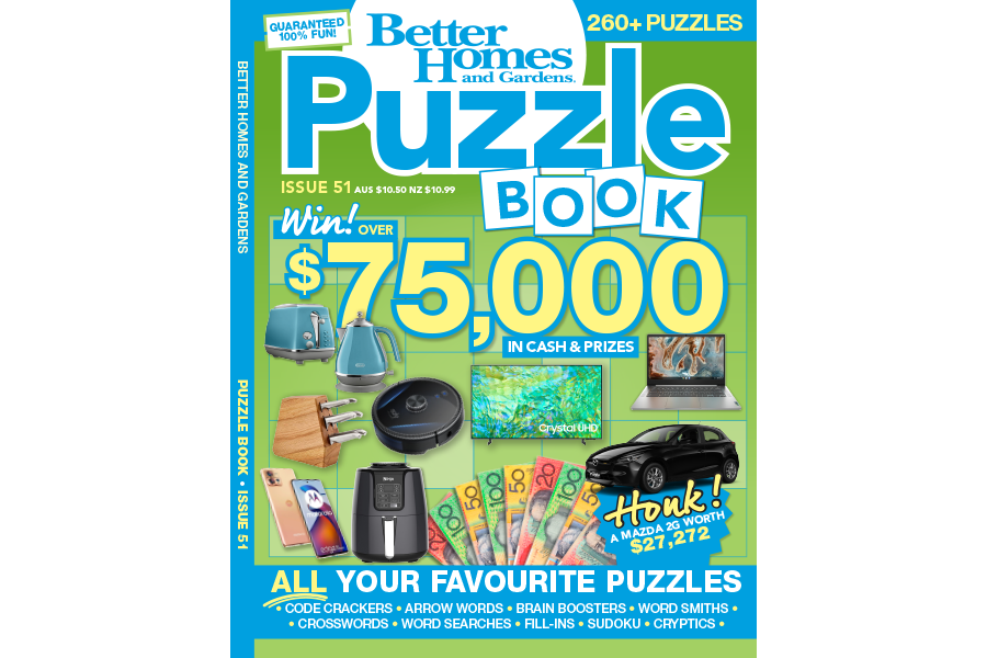 Better Homes and Gardens Puzzle Book Issue 51
